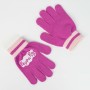 Bonnet et gants Peppa Pig Rose