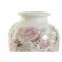 Vase DKD Home Decor Blanc Rose Céramique Shabby Chic (18 x 18 x 25 cm)