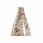 Vase DKD Home Decor Céramique Rose Blanc Shabby Chic (13 x 13 x 26 cm)