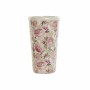 Vase DKD Home Decor Blanc Rose Shabby Chic (14 x 14 x 25 cm)