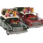 Adorno Navideño Home ESPRIT Rojo Verde 36 x 14,5 x 23 cm (2 Unidades)