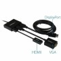 Hub USB Startech 99999 DisplayPort Negro