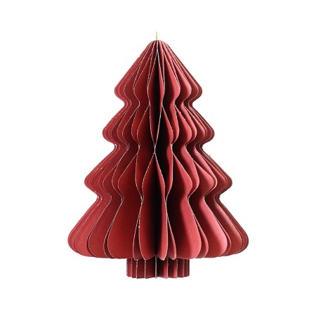 Árbol de Navidad Decoris Rojo Ø 30 x 40 cm Para colgar Decorativo