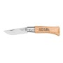 Navaja Opinel Nº2 Acero Inoxidable Madera de haya 3,5 cm