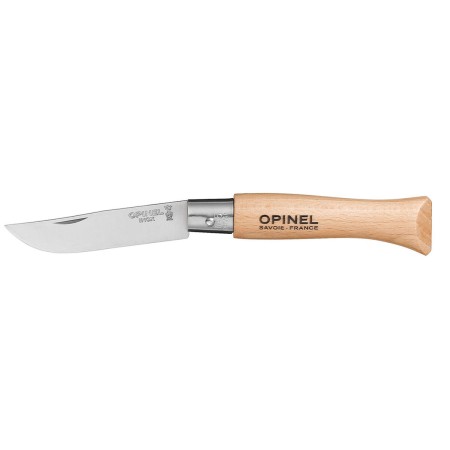 Navaja Opinel Nº5 Acero Inoxidable Madera de haya 6 cm