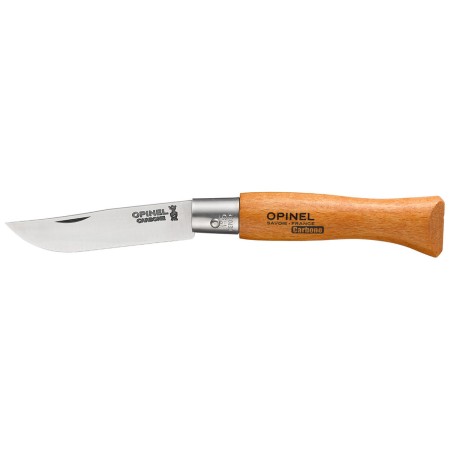 Navaja Opinel nº5 Acero al carbono Madera de haya 6 cm