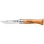 Couteau Opinel Nº6 Acier au carbone Bois de hêtre 7 cm