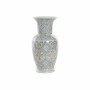 Vase DKD Home Decor Porcelaine Beige Bleu Arabe (15 x 15 x 30 cm)