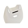 Tirelire DKD Home Decor Noir Blanc Dolomite Chat (2 pcs)