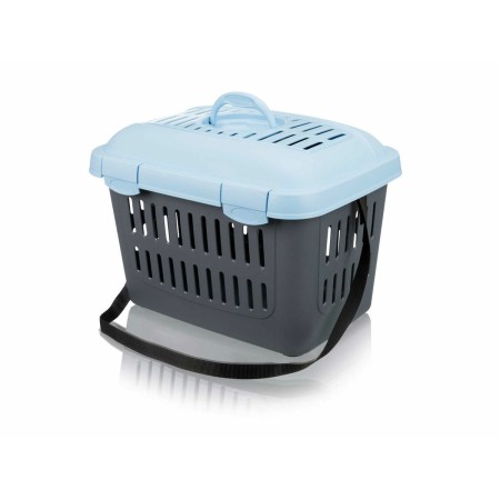 Transportín Trixie Midi-Capri Azul Plástico