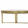 Table d'appoint DKD Home Decor Miroir Métal Cuivré Clair (75 x 75 x 45 cm)