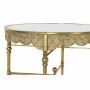 Table d'appoint DKD Home Decor Miroir Métal Cuivré Clair (62 x 62 x 44 cm)