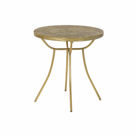 Table d'appoint DKD Home Decor Métal Cuivré Clair (49 x 49 x 52 cm)