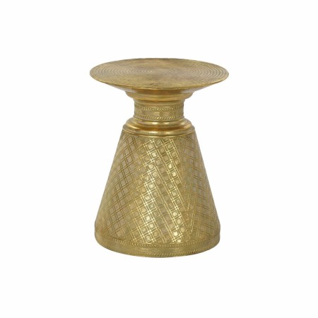 Table d'appoint DKD Home Decor Métal Cuivré Clair (37 x 37 x 47 cm)