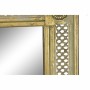 Miroir mural DKD Home Decor Métal Cuivré Clair (61 x 2 x 91 cm)