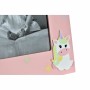 Cadre photo DKD Home Decor S3021816 Verre Rose Enfant Licorne Bois MDF (17 x 1,5 x 22 cm) (10 x 15 cm)