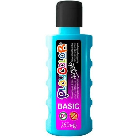 Pintura acrílica Playcolor Basic Azul claro Acrílico 250 ml