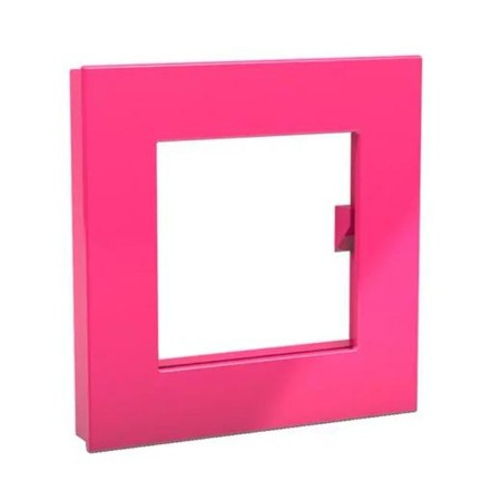 Aimant Novus MEGA Magnet SQUARE XL Rose Carré 7,5 x 7,5 cm