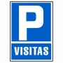 Cartel Archivo 2000 "PARKING VISITAS" PVC 210 x 297 mm