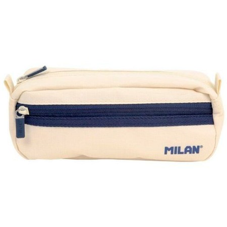 Estuche Escolar Milan 1918 Beige 21 x 8,5 x 6,1 cm Rectangular