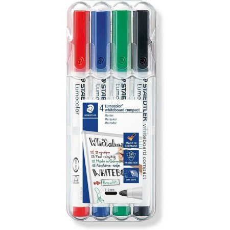 Rotuladores Staedtler LUMOCOLOR Pizarra blanca 4 Piezas