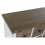 Table d'appoint DKD Home Decor Sapin Bleu Blanc (104 x 35 x 80.5 cm)
