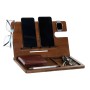 Organisateur DKD Home Decor Bureau Bois (30 x 19 x 6 cm)