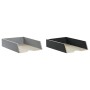Boite d’archivage DKD Home Decor Bois (23 x 30 x 7 cm) (2 pcs)
