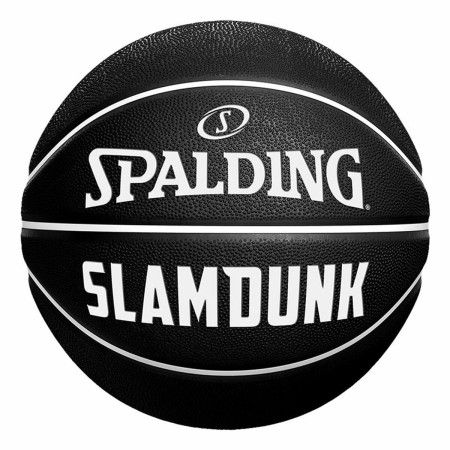 Balón de Baloncesto Spalding Slam Dunk Negro (Talla 7)