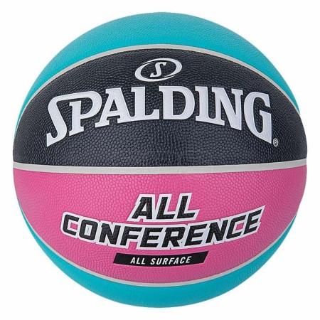 Ballon de basket Spalding 84631Z Turquoise 6 Ans