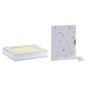 Agenda avec accessoires DKD Home Decor ‎ Bleu Crayons (15.3 x 3.8 x 20 cm) (13.3 x 0.7 x 18 cm)
