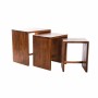Table d'appoint DKD Home Decor Bois Marron Acacia (51 x 36 x 51 cm) (31 x 35 x 31 cm) (41 x 35 x 41 cm) (3 pcs)