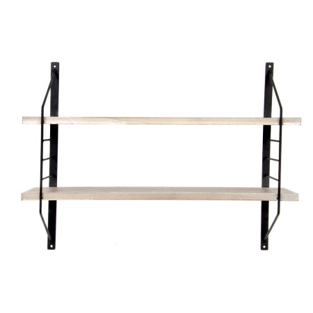 Étagère DKD Home Decor Fer Bois MDF (60 x 14 x 45 cm)