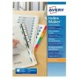 Séparateurs Avery Transparent 12 Volets A4