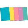 Cuaderno ENRI Pastel Cuarto 80 Hojas (5 Unidades)