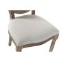 Chaise DKD Home Decor Bois Lin (49 x 46 x 96 cm)