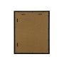 Portafotos Versa Negro Madera MDF Vintage 1,2 x 50 x 40 cm