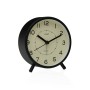 Reloj de Mesa Versa Zeal Negro Plástico 5,4 x 11,8 x 11 cm