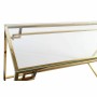 Console DKD Home Decor Verre Acier Doré (120 x 40 x 75 cm)