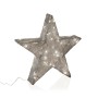 Adorno Navideño Versa Plateado 5 x 30 x 30 cm