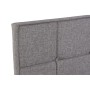 Tête de lit DKD Home Decor Gris Polyester Bois d'hévéa (160 x 7 x 65 cm)