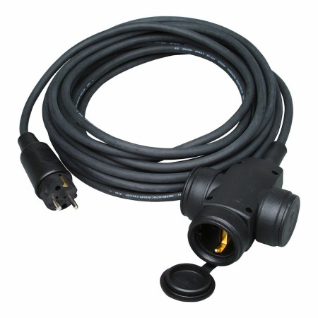 Cable alargador Kopp H07RN-F Negro 10 m Triple Bipolar