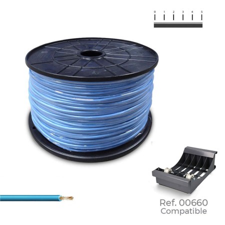 Tuyau pour câble électrique Sediles h07z1-k Bleu 1,5 mm 500 m