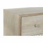 Caisson à Tiroirs DKD Home Decor Naturel Blanc Bois de paulownia Feuille d'une plante (80 x 42 x 80 cm)