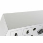 Console DKD Home Decor Blanc Argent Sapin Bois MDF (98 x 26 x 80 cm)