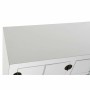 Console DKD Home Decor Blanc Argent Sapin Bois MDF (63 x 26 x 83 cm)