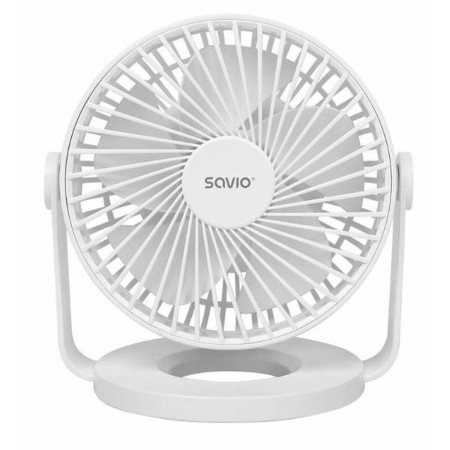 Ventilador de Sobremesa Savio AD-01 WHITE Blanco 5 W