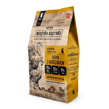 Comida para gato WIEJSKA ZAGRODA COUNTRY FARM Pollo 5 kg