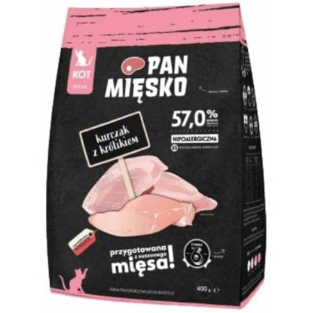 Comida para gato PAN MIĘSKO Chicken Pollo 400 g