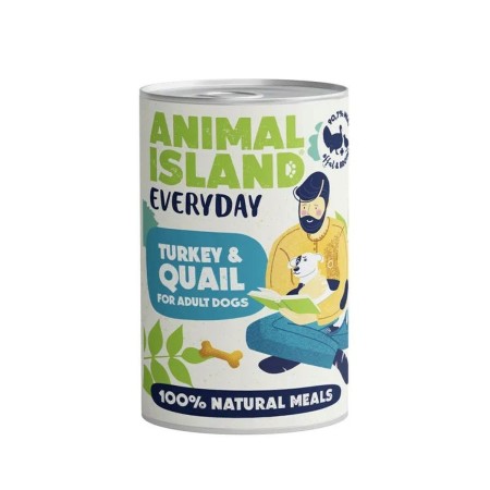 Alimentation humide ANIMAL ISLAND Everyday Turkey Dinde 400 g